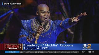 'Aladdin' Reopens On Broadway 'Aladdin' Reopens On Broadway