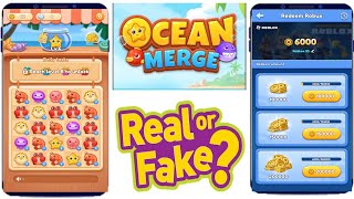 Ocean Merge App Real Or Fake - Ocean Merge App Se Diamonds Kaise Kamaye - Ocean Merge Game Legit screenshot 5