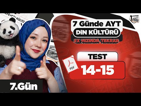 2X HIZINDA DİN KAMPI | 7. GÜN | 7 Günde AYT Din Full Tekrar 🚀 #dinkültürü #tyt #ayt