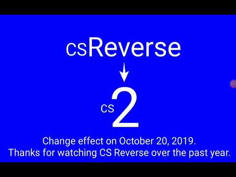 CS Reverse final sign off and CS 2 first sign on (October 20, 2019 ...