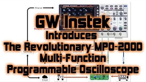 GW Instek Introduces The Revolutionary MPO-2000 Multi function Programmable Oscilloscope