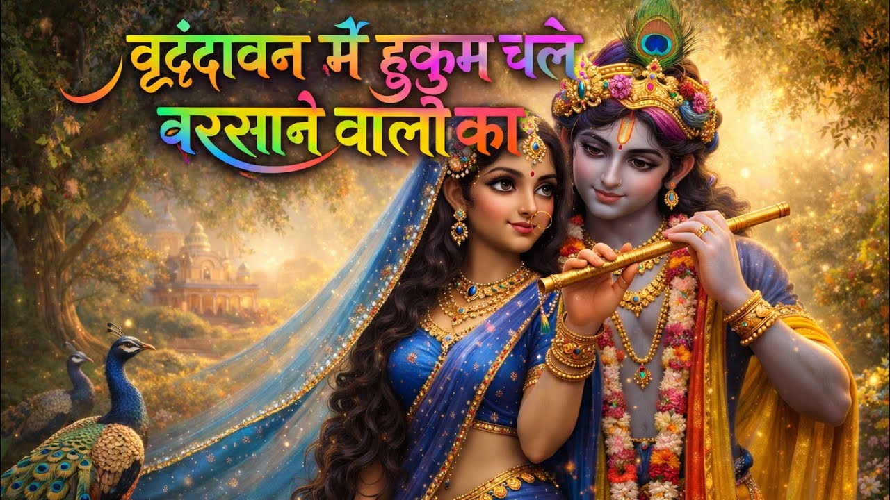 वृंदावन में हुकुम चले //Vrindavan Me Hukum Chale Barsane Wali Ka /Prakash Das Ji Maharaj Bhajan