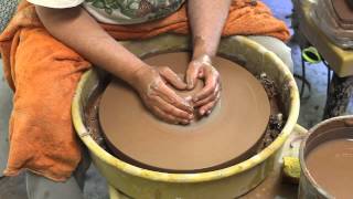 Salmon Pottery Lesson 7: Centering the Clay II
