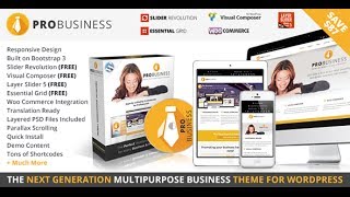 Famous PRO Business Responsive Multipurpose Wordpress Theme - Video ServerThemes.Net Wealth