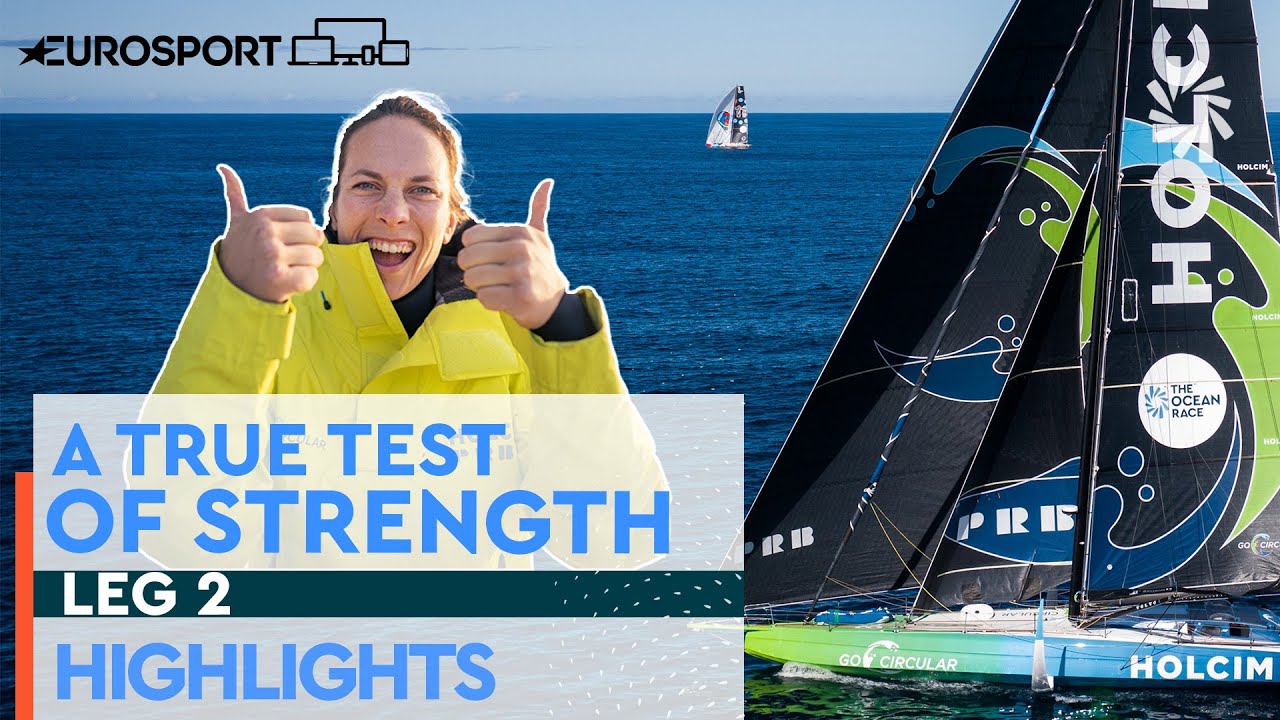 A Dog Fight to Cape Town | Leg 2 Eurosport Highlights | The Ocean Race