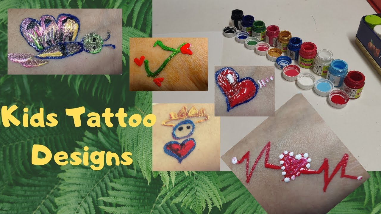 Best Party Themes and Tattoo Ideas for Kids  Face Painting
