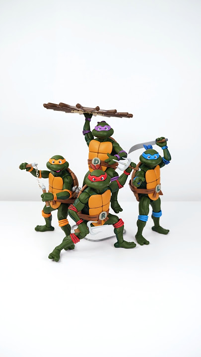 Unboxing the NECA Animated Ninja Turtles and Fixing Raph's Headsculpt