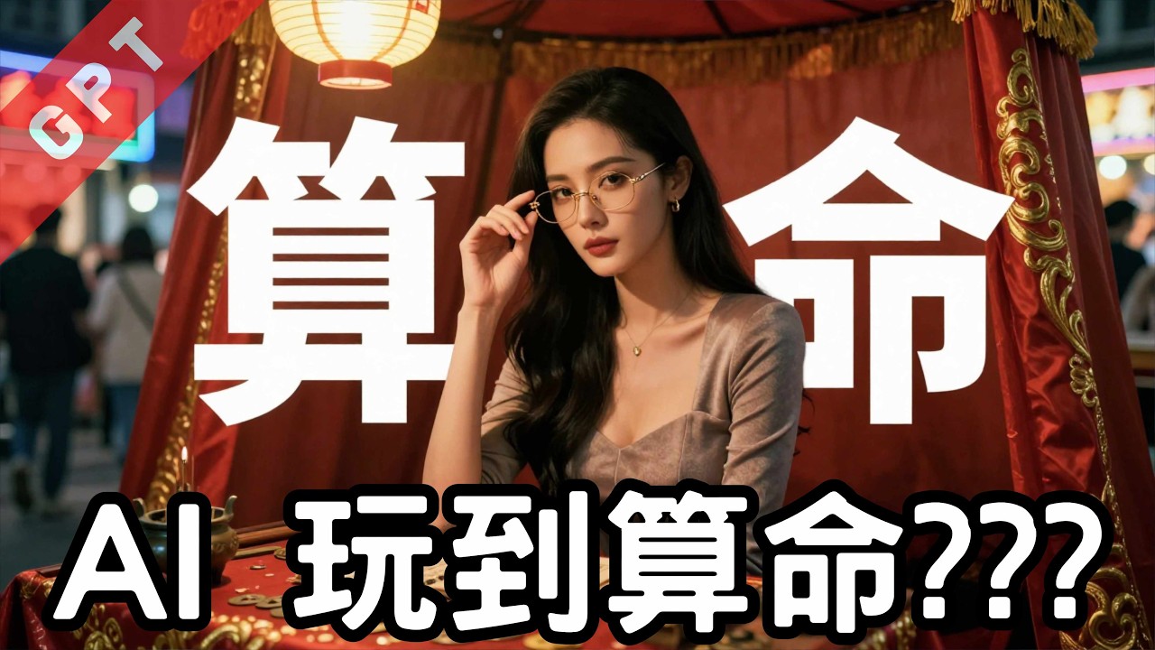 [字幕版] AI玩到算命??? #廣東話 #llm #大型語言模型 #算命 #算命流年運