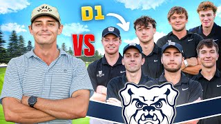 I Challenged an ENTIRE College Golf Team
