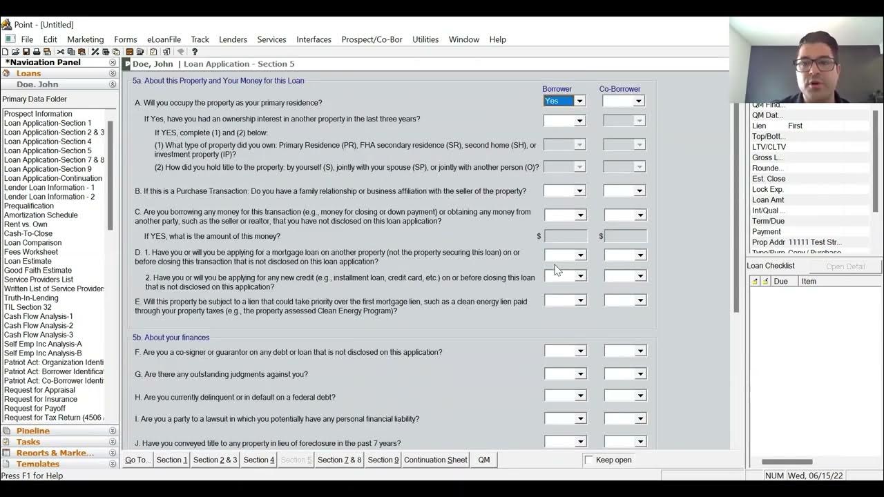 Calyx Point How to Pre Approve a Borrower For Loan Officers YouTube