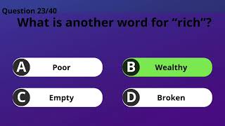 Think You're Good at English? Try This 40-Question Synonym Quiz Challenge
