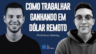 Podcast TI na Europa - Dev remoto em dólar para gringa (600% de aumento de salário)