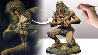 We turned Horrifying Art into Custom Miniatures...