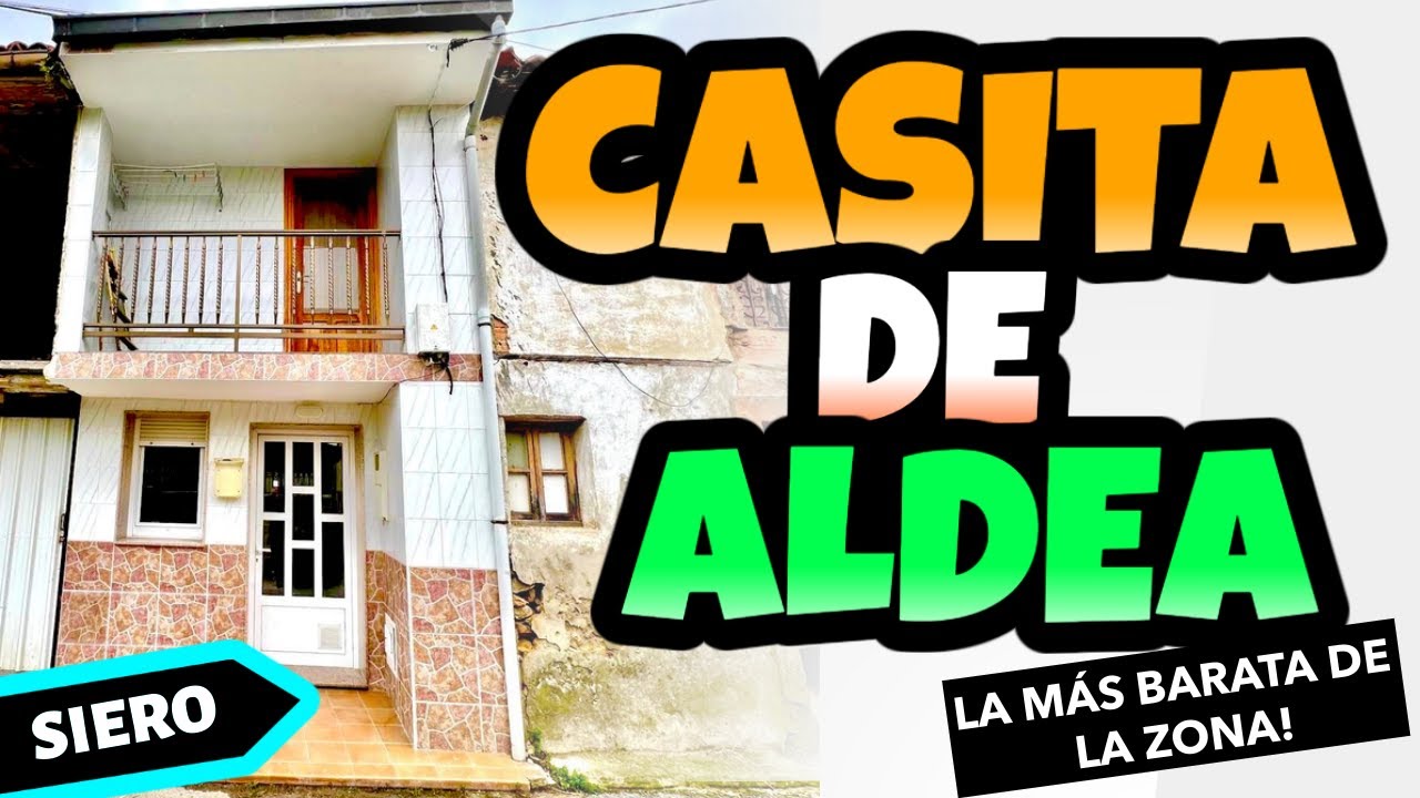 NO DISPONIBLE | SIERO, Asturias | LA CASA MÁS BARATA que hemos tenido JAMÁS por allí.