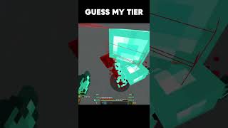 WHAT MY TIER  #minecraft #bestindianpvpers #minecraftshorts #gaming #clutch #mincraftpvp #clut