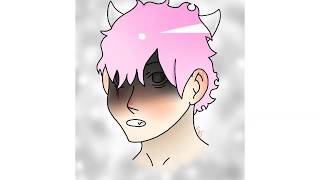 🌹 Pastel, Anime, Demon Boy Speedpaint! 🌹
