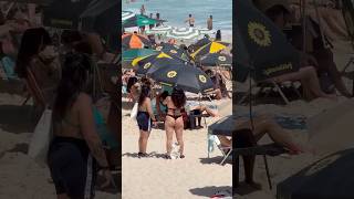 🇧🇷 Leblon Beach A Hot Day