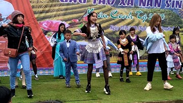 Lễ hội gầu tào xã sín chéng nhạc nhảy của em người mông mùng 4 2020