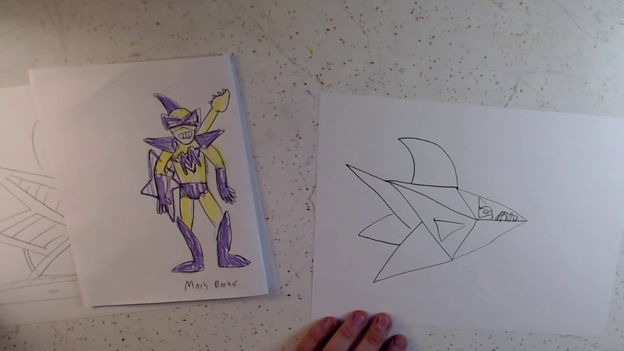 Grade 2 art lesson 1/5/21 Super Heroes 2