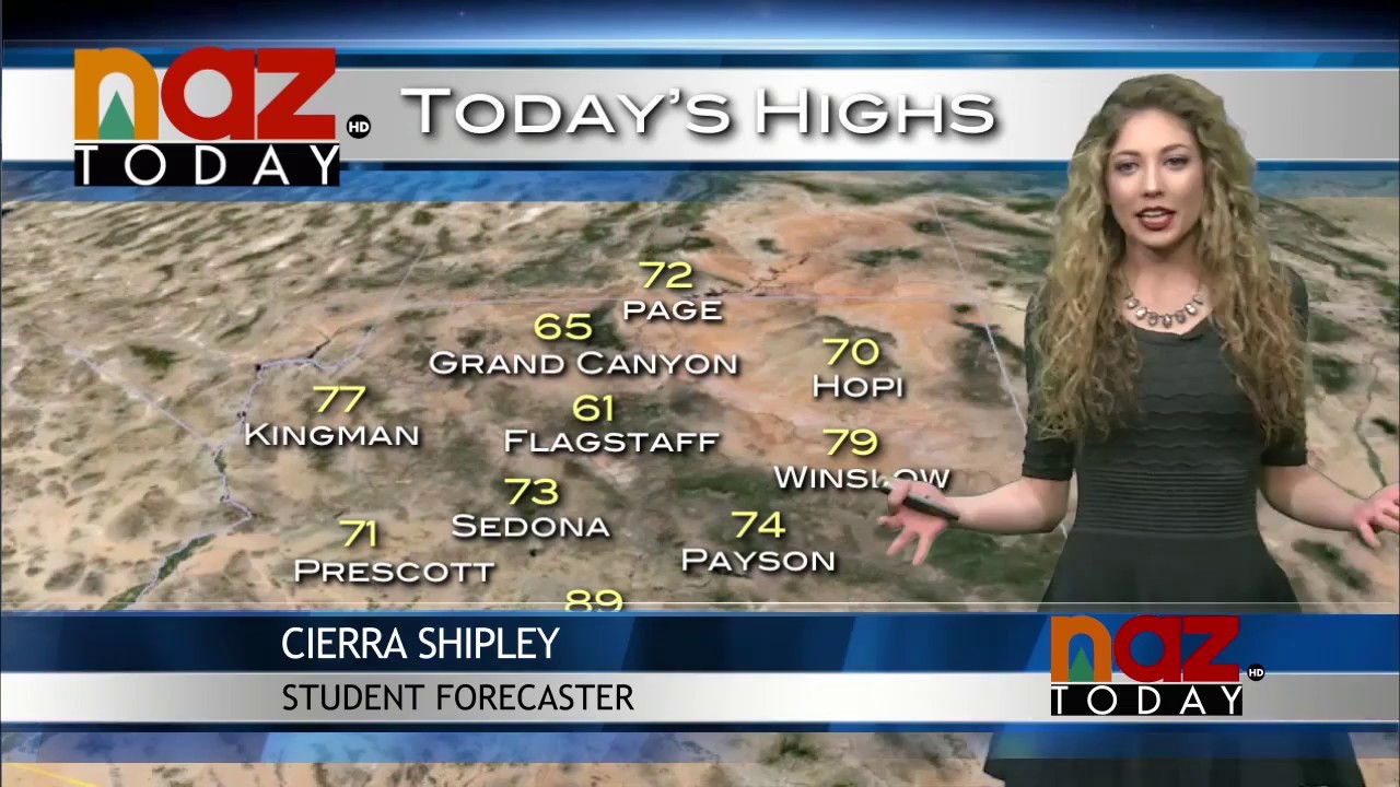 Flagstaff Weather April 11, 2017 YouTube