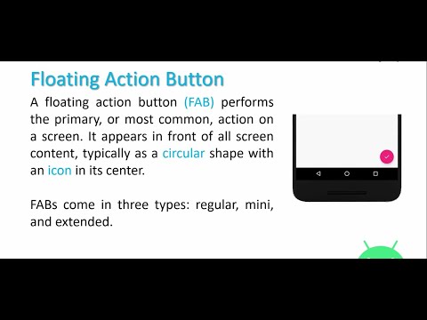 Floating Action Button Android Studio | Android tutorials for beginners in hindi