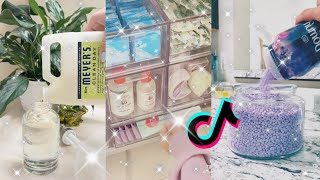 laundry and bathroom refill and restock tiktok compilation 🍒🍇