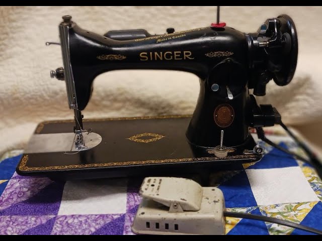 SINGER 154SV103, walking foot sewing machine, no reverse, cylinder