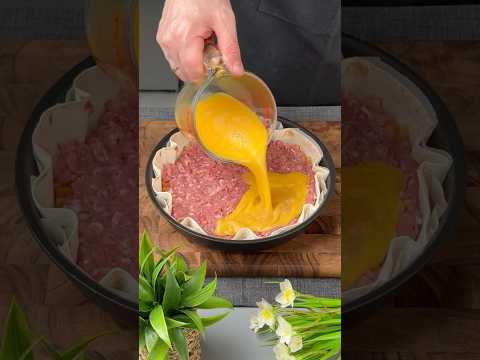 بهترین راه برای تهیه پای تورتیلا گوشت برای صبحانه