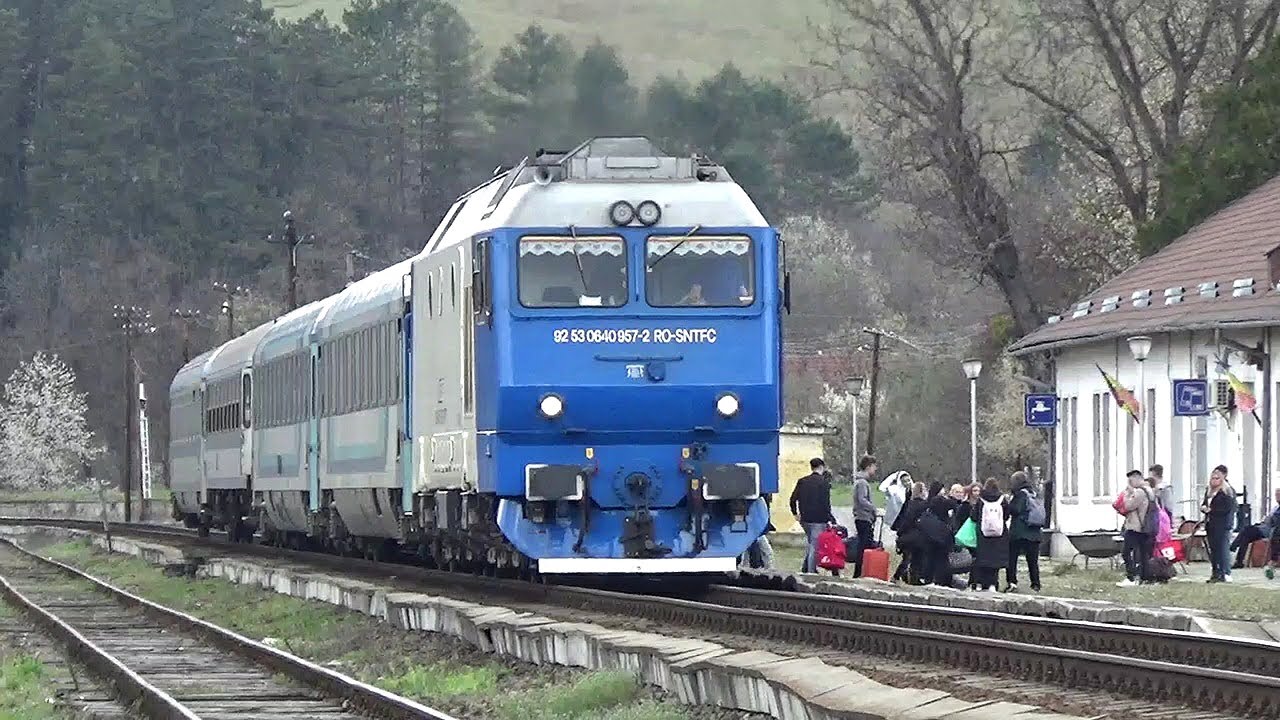 Trafic Feroviar in Gara Bratca/Rail Traffic in Bratca Station (18.April.2022.)