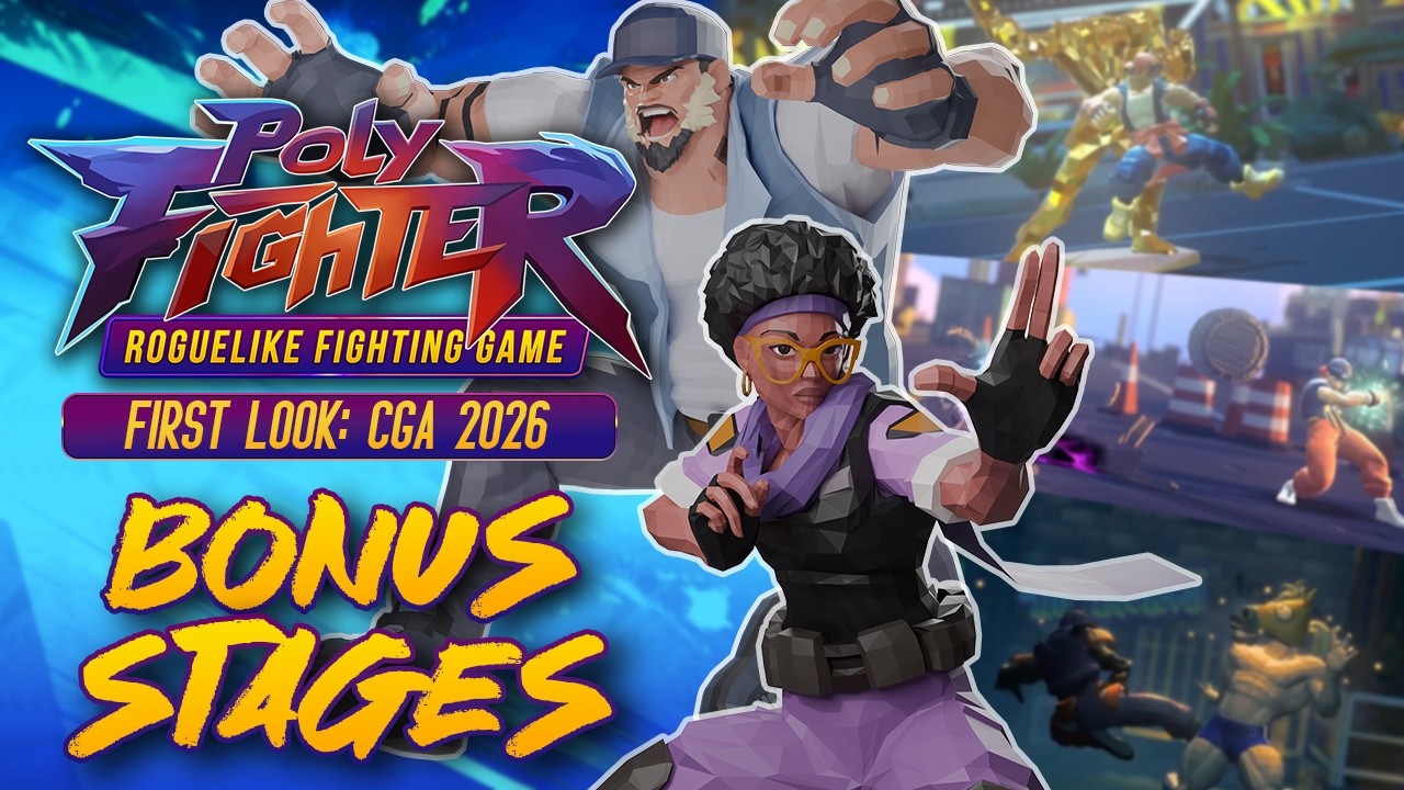 [The MIX Summer Game Showcase 2026] Poly Fighter, jeu de combat roguelike, rejoint le Steam Next Fest avec une nouvelle démo