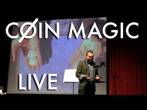A Coin Trick LIVE onstage
