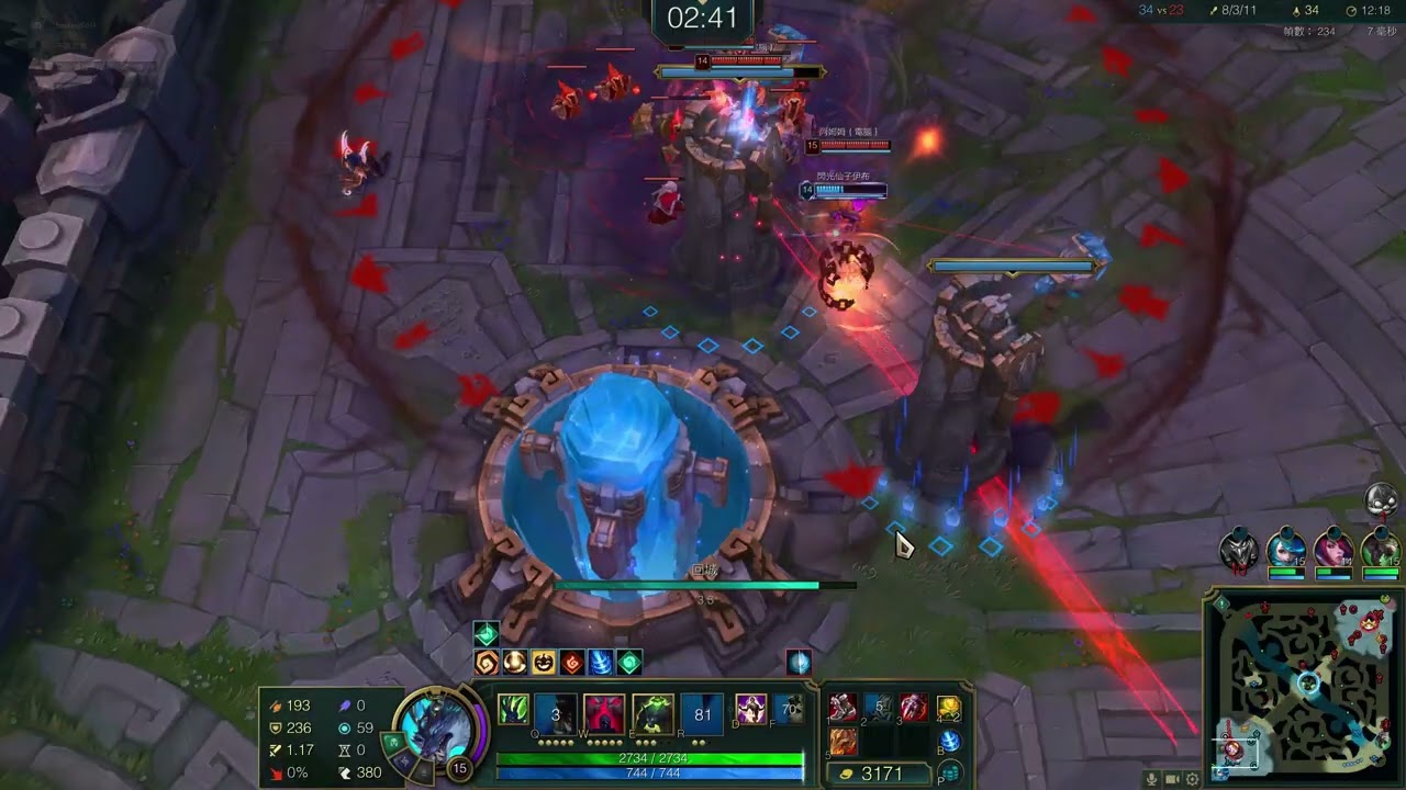 新模式來啦~ 先來挑戰最低難度!｜英雄聯盟 - 末日人機【黎尋月、樓金、樓金的朋友、心月】