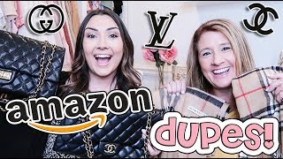 9 AMAZON DESIGNER DUPES VS. REAL DESIGNER PRODUCT | COMPARING FAKES VS. REAL