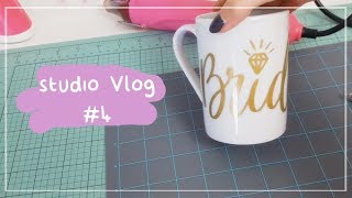 STUDIO VLOG 004 - shaker tag, vinile su tazza, prossimo tutorial