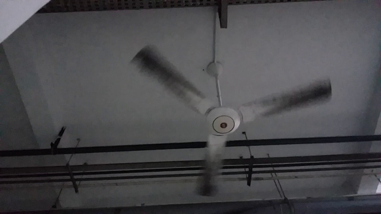 3 60" RARE KDK Industrial ceiling fan YouTube