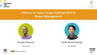 Power Management - Efficiency for Access Design Challenge 2019-2020