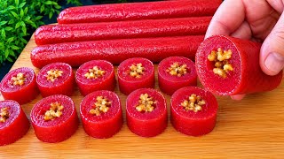 ‼️Karpuzu Bi̇r De Böyle Deneyi̇n 😱 Sonuca Şaşıracak‼️Lezzetine Bayılacaksınız💯 Turkish Delight Recipe