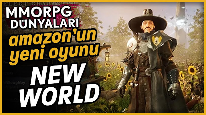 AMAZON'DAN YENİ MMO : NEW WORLD [üçüncü gün girebildim, beta oynanış]