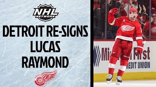 Detroit Red Wings reach deal with RFA Lucas Raymond