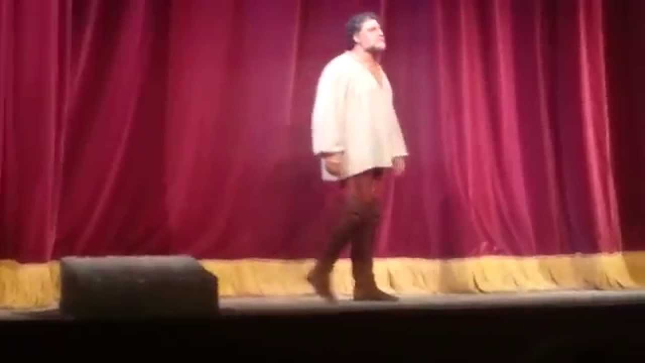 2nd performance of Otello in Budapest with José Cura & Marco Comin