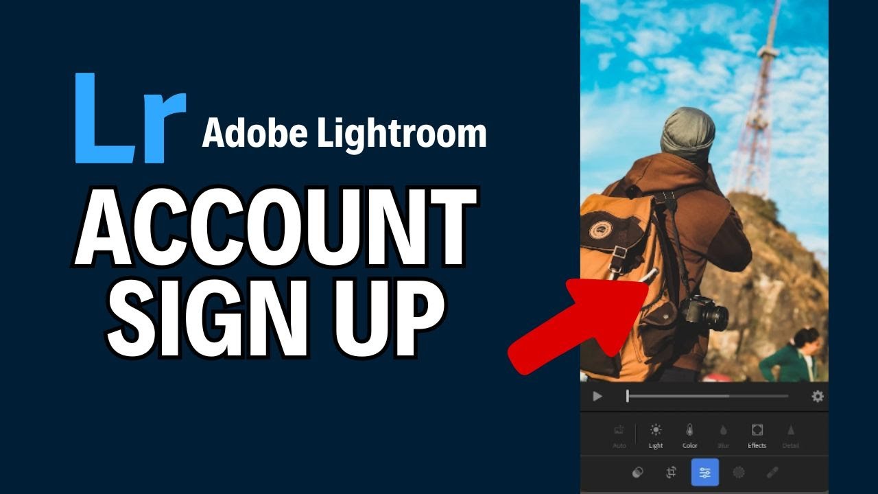 How to Sign Up in Adobe Lightroom 2024? - YouTube