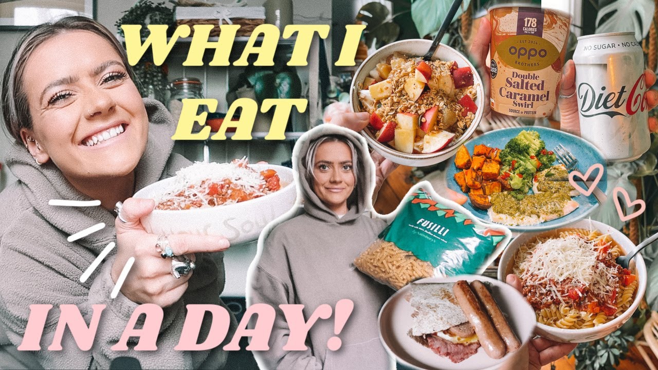WHAT I EAT IN A DAY! MY GO-TO LOCKDOWN MEALS! HEALTHY, DELICIOUS QUICK & EASY! | AD | EmmasRectangle