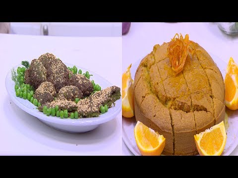 طريقة عمل كيكة سميد بالبرتقال