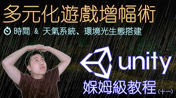 Unity多元化遊戲增幅術，只需10分鐘就學會 | Unity系統化媬姆級教程 | Game設計師 | 遊戲創作免費攻略下載 | Unity原創遊戲免費下載體驗 | 遊戲思維 | 遊戲製作