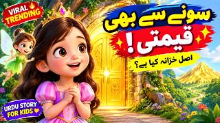 Aakhir Asli Khazana Kahan Hai | Jadooee Sunehra Darwaza | Urdu Hindi Moral Story for Kids