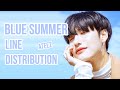 ATEEZ BLUE SUMMER (LINE DISTRIBUTION)