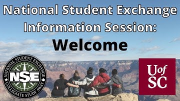 UofSC National Student Exchange Information Session: Part 1 - Welcome