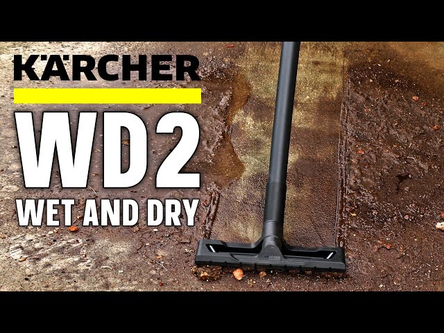 KARCHER WD2 12L Wet & Dry Vacuum Cleaner 1000W w/ Free 3 PCS Paper