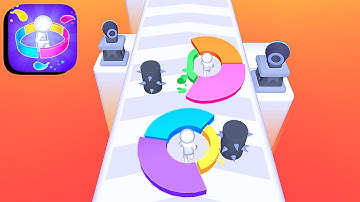 Color Shield ​- All Levels Gameplay Android,ios (Levels 1-4)