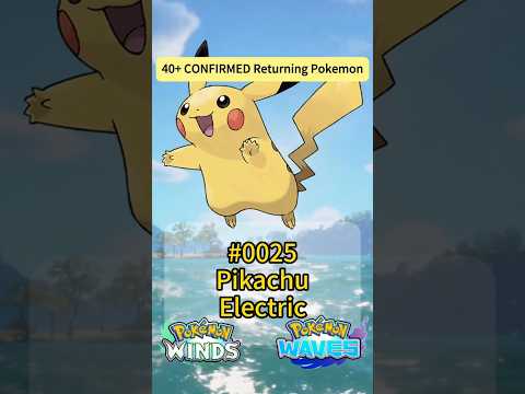 40+ CONFIRMED Returning Pokemon in Gen 10! | Pokémon Winds & Waves  #pokemon  #pokemonwindswaves